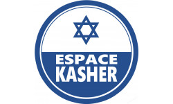 Kasher Espace - 5x5cm - Sticker/autocollant