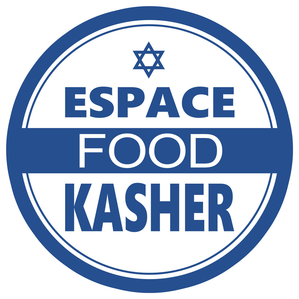 Kasher food - 10x10cm - Sticker/autocollant