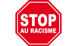 racisme STOP - 5x5cm - Sticker/autocollant