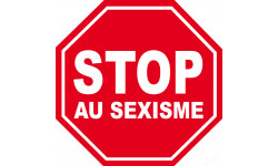 sexisme STOP - 15x15cm - Sticker/autocollant