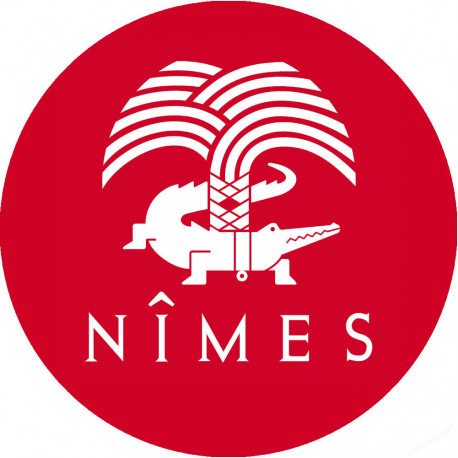 Nîmes - 5cm - Sticker/autocollant