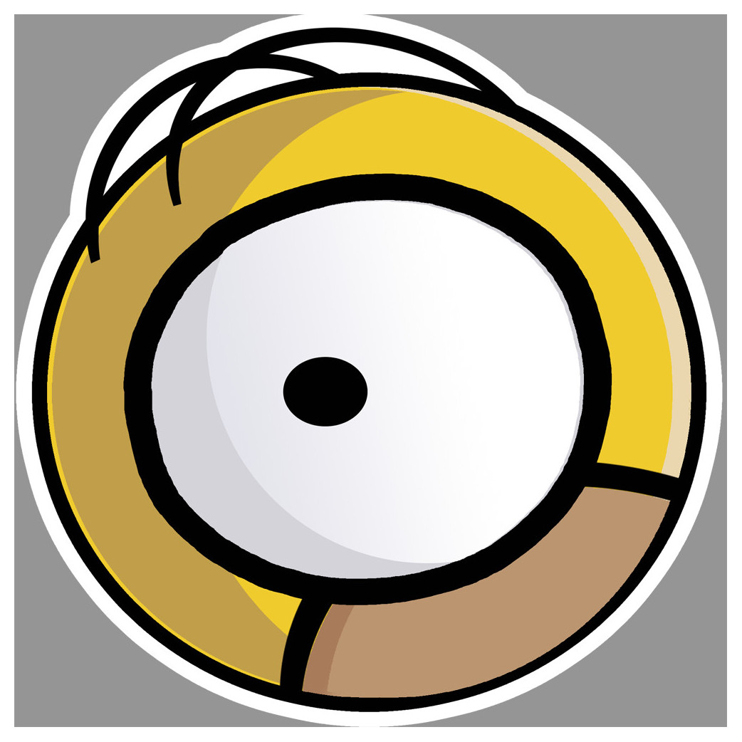 Sinbson - 10x10cm - Sticker/autocollant