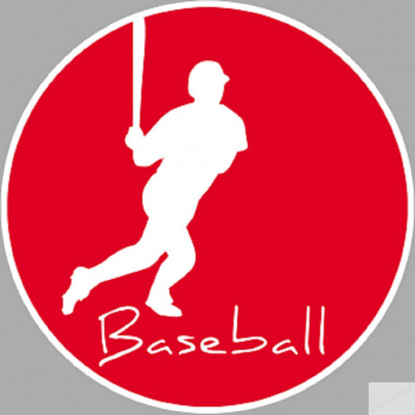 Baseball 2 - 5cm - Sticker/autocollant