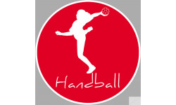 Handball - 10cm - Sticker/autocollant