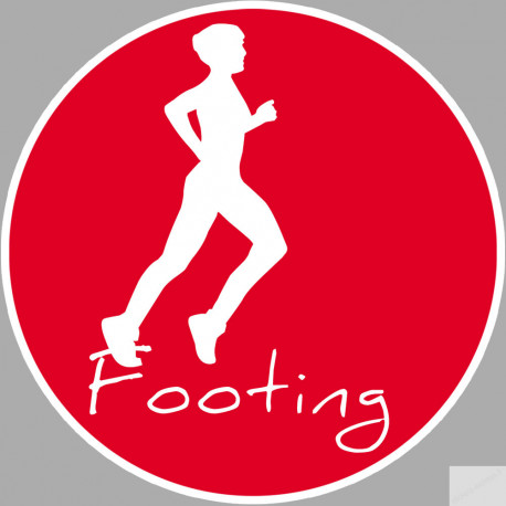 footing - 5cm - Sticker/autocollant