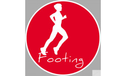 footing - 15cm - Sticker/autocollant