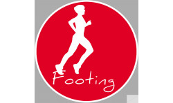 footing - 15cm - Sticker/autocollant
