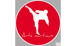 Arts martiaux série 5 - 5cm - Sticker/autocollant