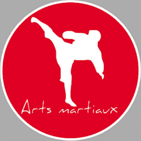 Arts martiaux série 5 - 5cm - Sticker/autocollant