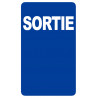 Sortie (25x15cm) - Sticker/autocollant