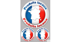 Produits locaux (1 fois 20cm + 2 fois 10cm) - Sticker/autocollant