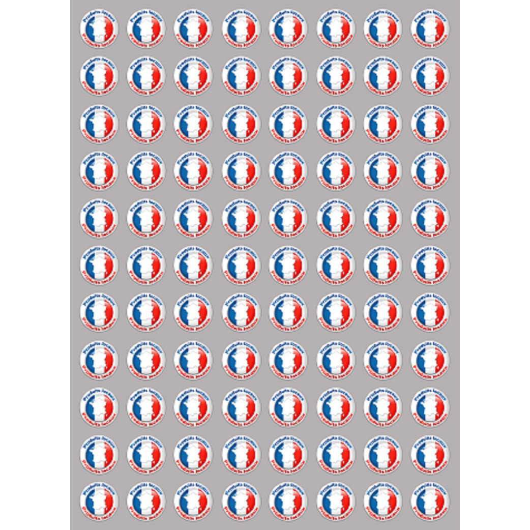 Produits Locaux (88 fois 2cm) - Sticker/autocollant