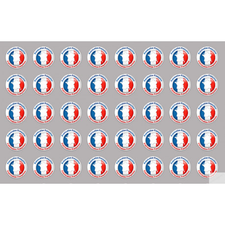  Fabrication Française (40 fois 2cm) - Sticker/autocollant
