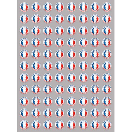 Fabrication française (88 fois 2cm) - Sticker/autocollant