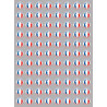 Fabrication Française (88 fois 2cm) - Sticker/autocollant