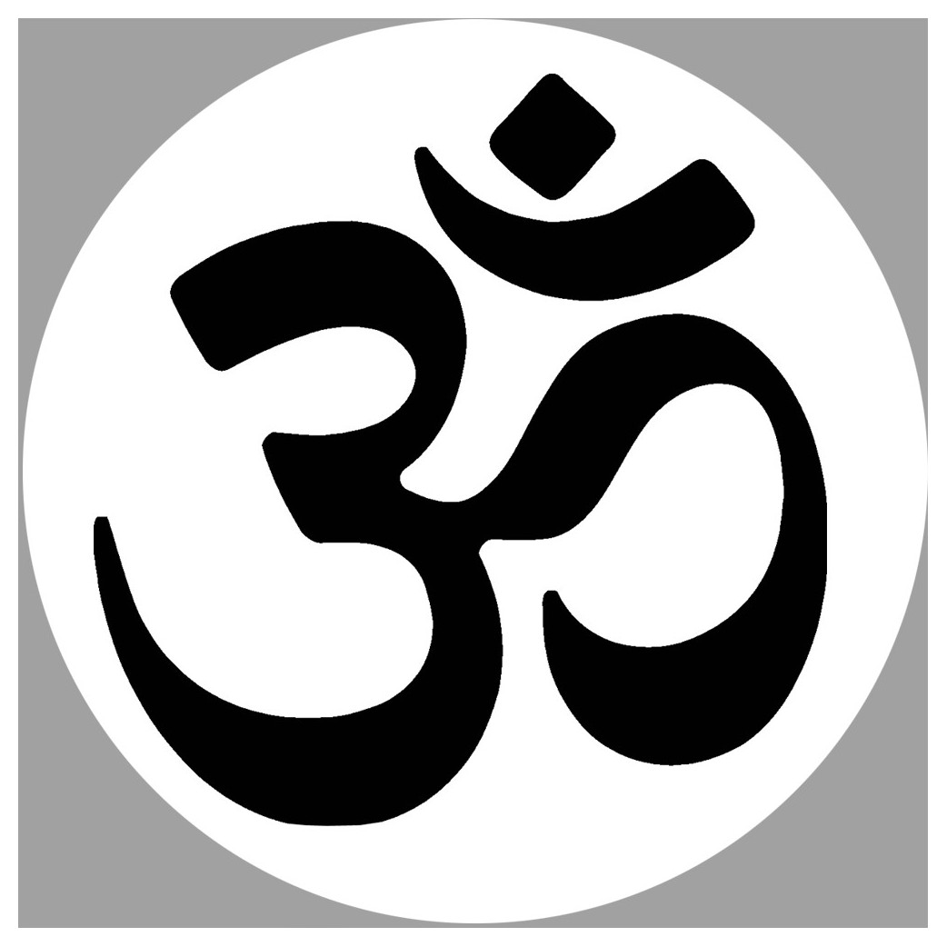 Om - Aum - 20cm - Sticker/autocollant