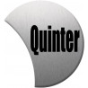 numéro de rue qunter - gris 6x4.7cm - Sticker/autocollant