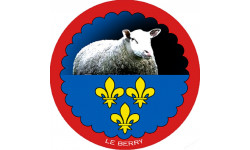 mouton Berrichon - 15 cm - Sticker/autocollant