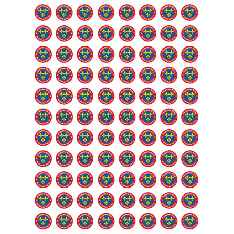 Produits du Berry - 88fois 2cm - Sticker/autocollant