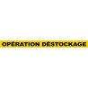 OPÉRATION DÉSTOCKAGE (120x10cm) - Sticker/autocollant