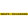 NEUFS / OCCASIONS (120x10cm) - Sticker/autocollant