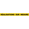 RÉALISATION SUR MESURE (60x5cm) - Sticker/autocollant