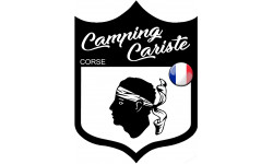 Campingcariste Corse (10x7.5cm) - Sticker/autocollant