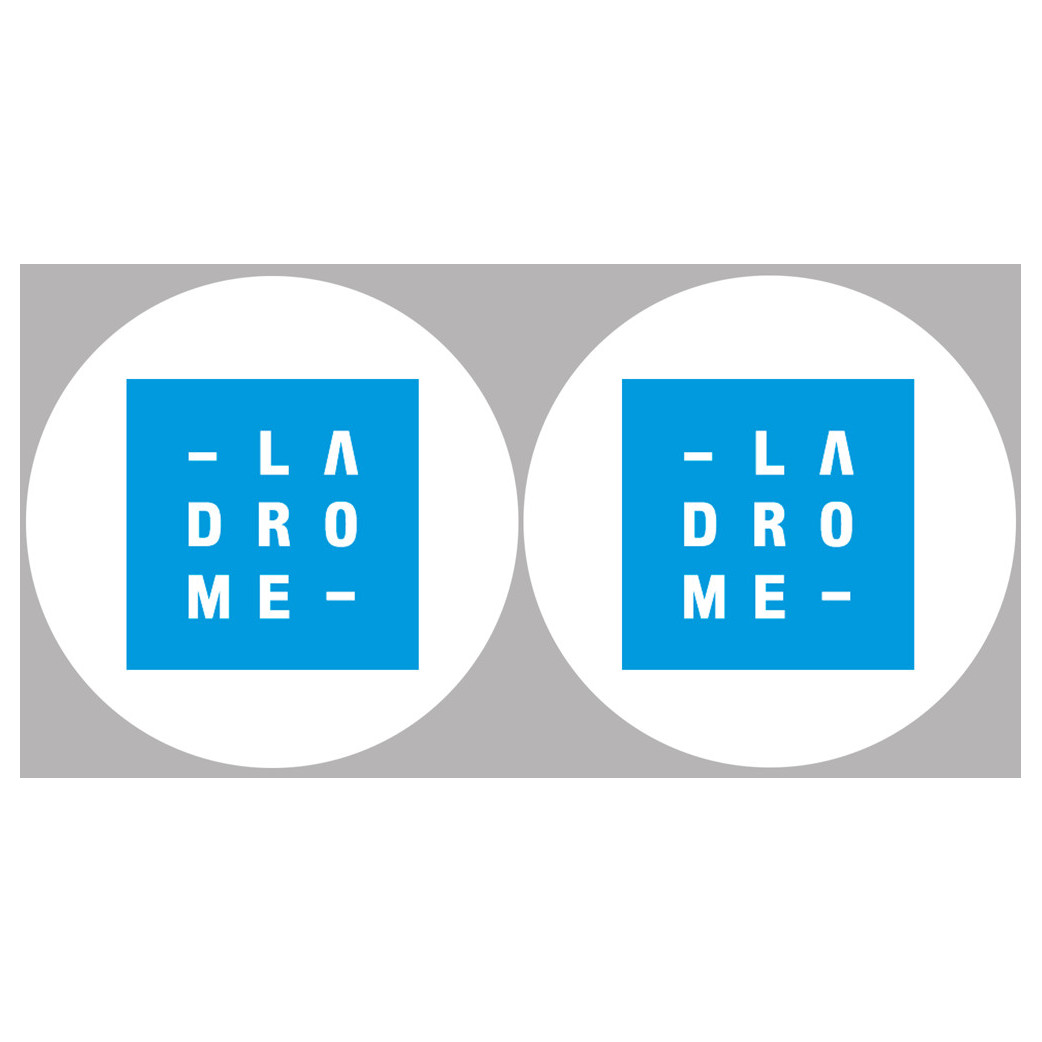 la Drôme (2fois 10cm) - Sticker/autocollant