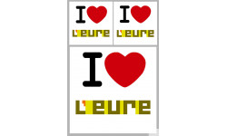 l'Eure (1fois 10cm / 2 fois 5cm) - Sticker/autocollant