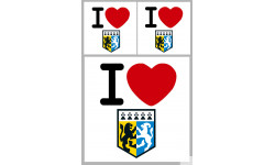 le Finistère (1fois 10cm / 2 fois 5cm) - Sticker/autocollant