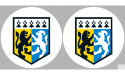 le Finistère (2fois 10cm) - Sticker/autocollant