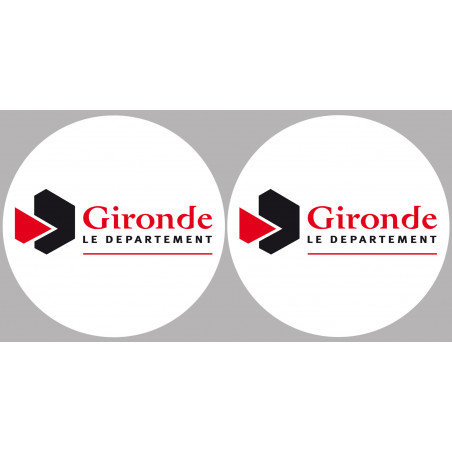 la Gironde (2fois 10cm) - Sticker/autocollant