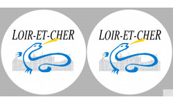 le Loir et Cher (2fois 10cm) - Sticker/autocollant