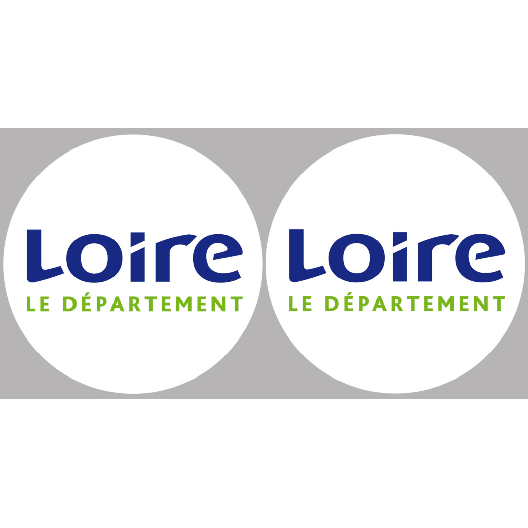 la Loire (2fois 10cm) - Sticker/autocollant