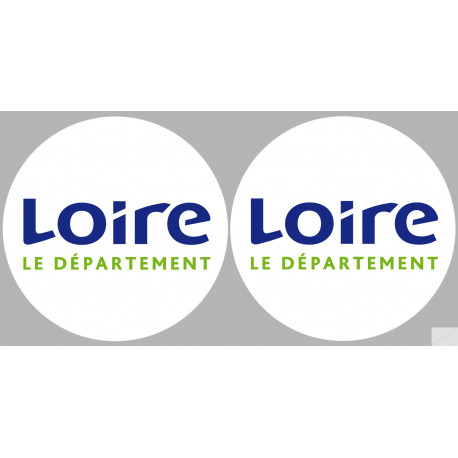 la Loire (2fois 10cm) - Sticker/autocollant