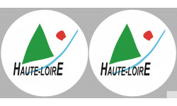 la Haute Loire (2fois 10cm) - Sticker/autocollant