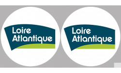 la Loire Atlantique (2fois 10cm) - Sticker/autocollant