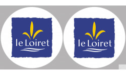 le Loiret (2fois 10cm) - Sticker/autocollant