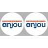 l'Anjou (2fois 10cm) - Sticker/autocollant
