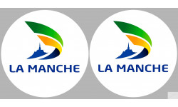 la Manche (2fois 10cm) - Sticker/autocollant