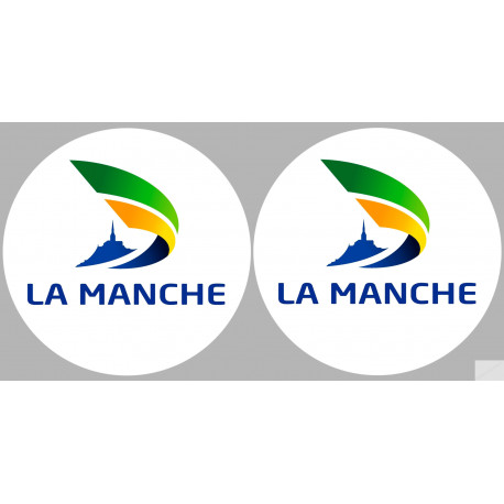 la Manche (2fois 10cm) - Sticker/autocollant