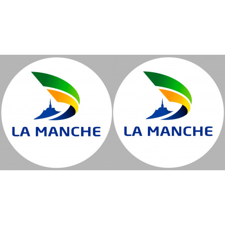 la Manche (2fois 10cm) - Sticker/autocollant