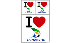 Département 50 la Manche (1fois 10cm / 2 fois 5cm) - Sticker/autocollant