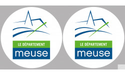 la Meuse (2fois 10cm) - Sticker/autocollant