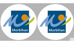 le Morbihan (2fois 10cm) - Sticker/autocollant