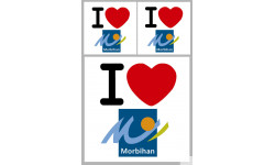 le Morbihan (1fois 10cm / 2 fois 5cm) - Sticker/autocollant