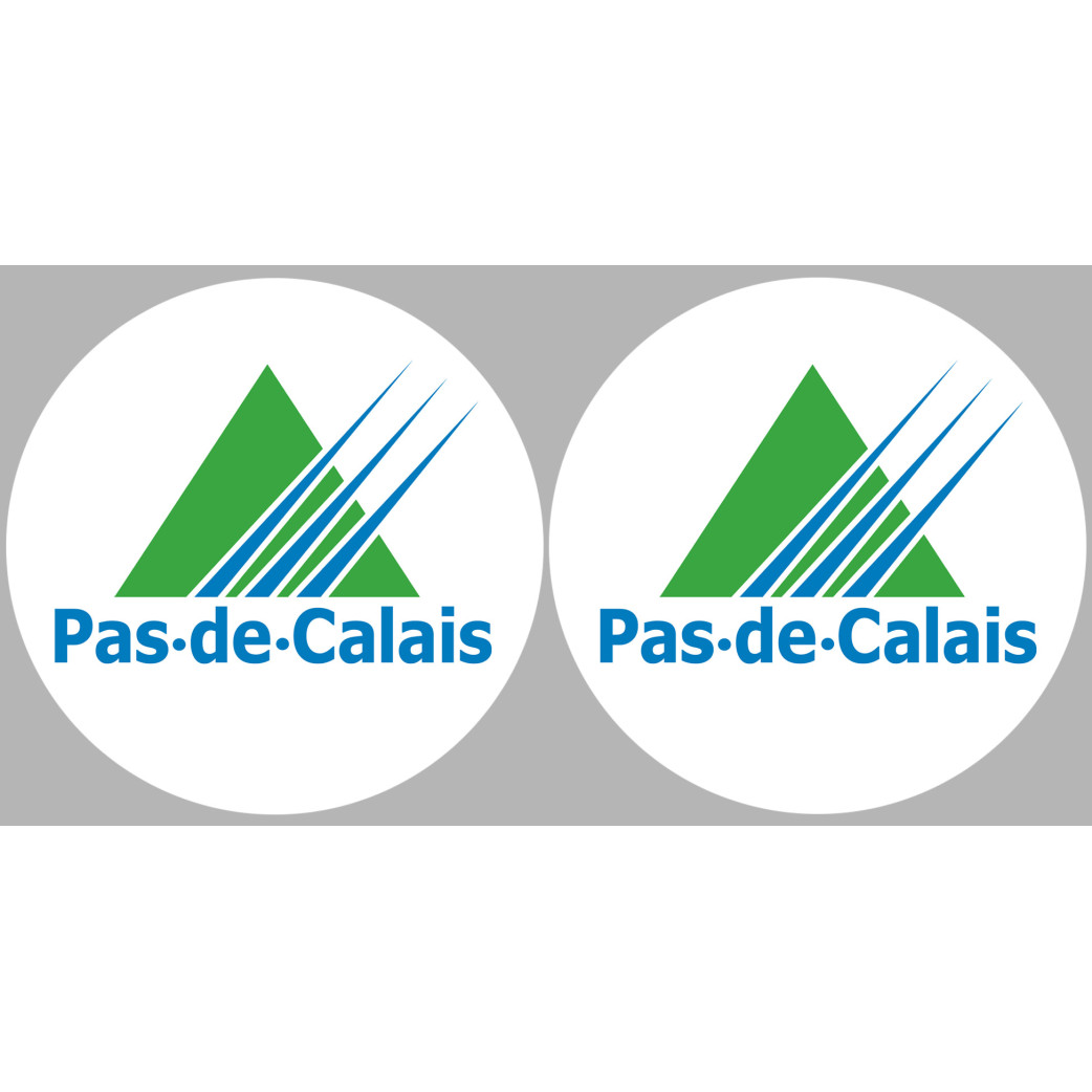 le Pas-de-Calais (2fois 10cm) - Sticker/autocollant