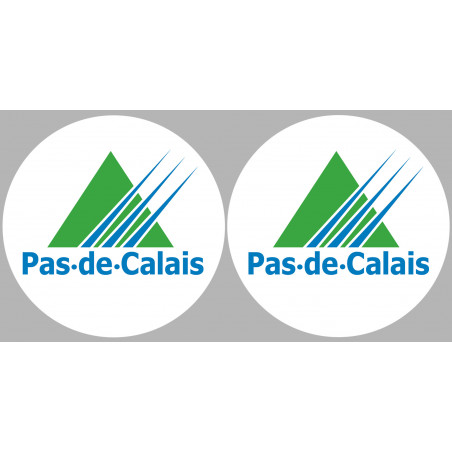 le Pas-de-Calais (2fois 10cm) - Sticker/autocollant