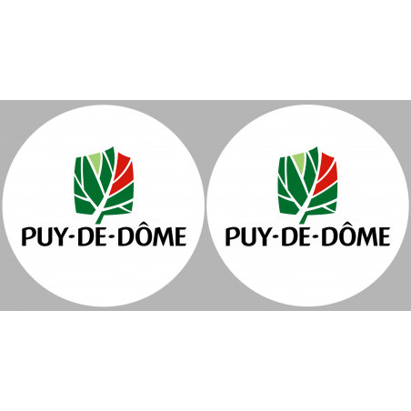 le Puy-de-Dôme (2fois 10cm) - Sticker/autocollant