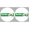 la Sarthe (2fois 10cm) - Sticker/autocollant